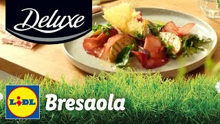 Bresaola cu pere • reteta Bucataria Lidl [upl. by Ymmaj]