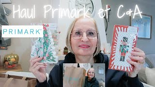 Haul Primark et CampA  Vêtements et Noël 🎄 [upl. by Ann435]