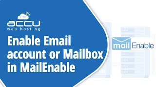 How To Enable An Email Account or Mailbox In MailEnable [upl. by Collins]