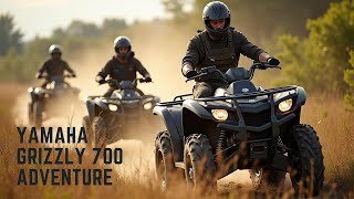 Summertime ATV trail riding on 2024 Yamaha Grizzly 700 XTR [upl. by Longley]