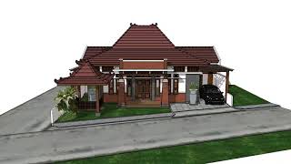 Rumah Atap Joglo modern [upl. by Aja]