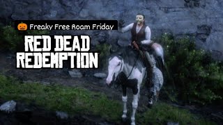 🎃Freaky Free Roam Friday reddeadonline freeaim comedian soundboardfun voiceover [upl. by Greeley]