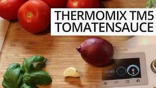 ThermomixRezept Tomatensauce mit dem TM5 [upl. by Ytsirt]