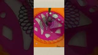 spirograph design 😍spirograph art spiroart trending satisfying [upl. by Vipul389]