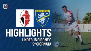 Highlights BariFrosinone U16 AB 9ª giornata stagione 202425 [upl. by Mellisent481]