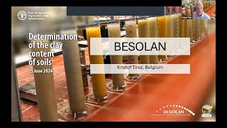 BESOLAN webinar on the determination of the clay content of soils [upl. by Jehial]