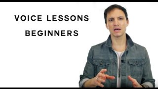 Voice Lessons for Beginners Vocal Exercises Included [upl. by Einnek]