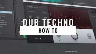 How to make dub techno  Native Instruments [upl. by Hamas533]