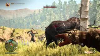 Far Cry Primal on Ps5  The Bloodfang Sabertooth ￼Hunt Gameplay Walkthrough [upl. by Mellisa]