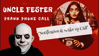 Phone Call Prank quotNotification and Wakeup Call quot [upl. by Alacim347]