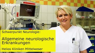 Schwerpunkt Neurologie Allgemeine neurologische Erkrankungen [upl. by Raoul294]