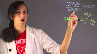 How to Calculate 003 Percent of Carbon Dioxide Concentration in mgL  Chemistry Help [upl. by Koch]