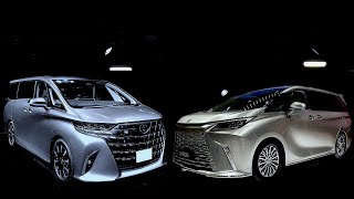 Toyota Alphard Vellfire 2024 vs New Lexus LM  MPV Luxury [upl. by Aroda]