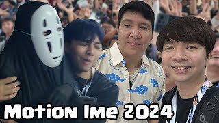 MiawAug Menyamar Jadi Hantu Dan Jalan Jalan Di Motion Ime Festival 2024 [upl. by Neelyad649]