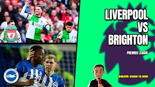 🔴LIVERPOOL VS BRIGHTON  PREMIER LEAGUE🎙️RELATO EN VIVO 🎙️TB SPORTS [upl. by Abramo]