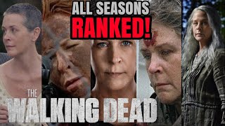 The Walking Dead Carol  Worst To Best Seasons RANKED [upl. by Towny]