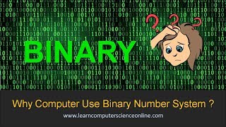 Why Computer Use Binary Number System  Why Computer Understands 0 And 1 [upl. by Suolkcin]