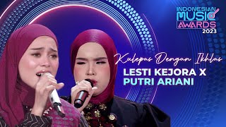 BIKIN MERINDING Lesti Kejora x Putri Ariani  Kulepas Dengan Ikhlas  INDONESIAN MUSIC AWARDS 2023 [upl. by Weidman]