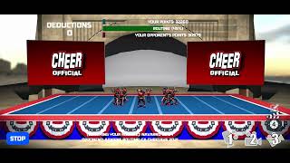 Navarro Bulldogs 202324  Cheer Official 3D Game [upl. by Nwadrebma]