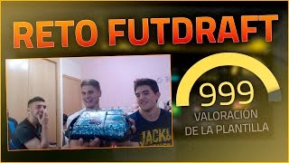 FIFA 16  RETO FUTDRAFT  TARTAZOS CON DJMARIIO Y MIKEL [upl. by Yemrej]