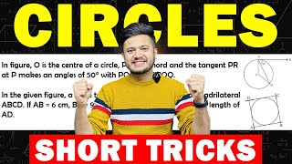 Short Trick 😍For Circles Proof QuestionsCircles Short Tricks Circles Class 10 [upl. by Aihsram2]