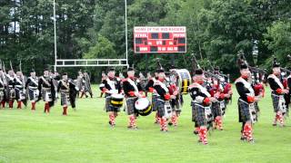 Atholl Highlanders Visit Athol ma Part one [upl. by Judy86]