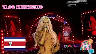 VLOG CONCIERTO KAROL G RESUMEN DEL CONCIERTO EN COSTA RICA [upl. by Akemyt]