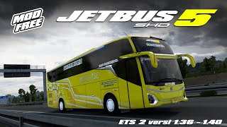 MOD  JETBUS 5 v1 MIZTA DOEL  ETS2 v136140 [upl. by Earley]