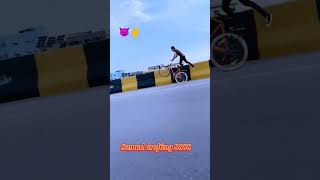 sarkar jaura phagwara song cycle stunt 1wheeling wheelie 46king ytshorts [upl. by Allicirp476]