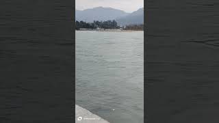 Ganga rivier view rishikesh please subscribe [upl. by Nisaj297]