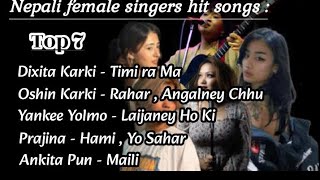 pov  you like listening female singers  Nepali travelling songs collection  100 ✅✅ [upl. by Hsekin]