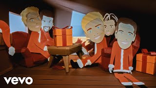 NSYNC  Merry Christmas Happy Holidays Official Animated Music Video [upl. by Yhtimit]