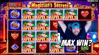 QUASE MAX WIN NO MAGICIANS SECRETS [upl. by Ainaj]