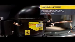 Replacement of Compressors  SecopVULKAN Lokring [upl. by Adnirim]