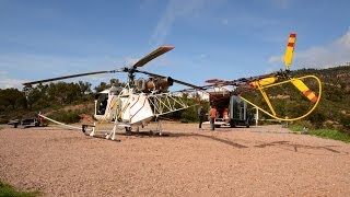 Scie héliportée élagage par hélicoptère Heli Saws Helisäge Holzfäller extrem [upl. by Latreshia]