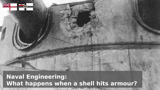 Naval Engineering  What happens when a shell hits a battleship [upl. by Aisha]