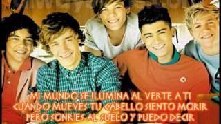 One Direction  What makes you beautiful Spanish Cover [upl. by Aicenod]