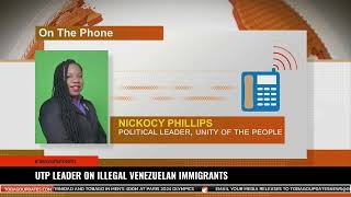 UTP LEADER ON ILLEGAL VENEZUELAN IMMIGRANTS [upl. by Evangeline285]