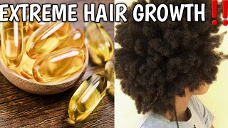 Fish Oil For Hair Growth 15 Inches In A Month fishoilforhair haorgrowthoil [upl. by Annairda]