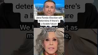 Jane Fonda Election will determine if theres a livable future [upl. by Anerbas]