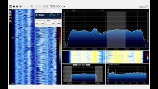 FMDX M Radio Paris France via 390km Tropo near Lyon France • 30112024 [upl. by Ateloj]