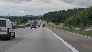 Part1 a drive from Friedrichdorf to Steinbach over Highwayautobahn A5 PLEASE LIKEampSUBSCRIBE [upl. by Jaclyn241]