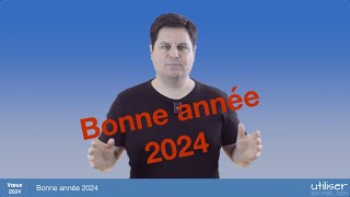 Bonne année 2024 [upl. by Atteuqahc]