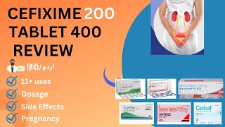 Cefixime Antibiotic  Cefixime 400 mg  Cefixime Dispersible Tablet 200mg Uses in हिंदीاردو [upl. by Jerrilyn823]