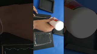 how to make photo frame at home diy 💖✨🖼️ shorts ytshorts viral diy photoframe decoration [upl. by Zwart]