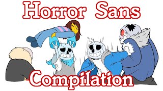 Horror Sans Mini Comics Dub Compilation [upl. by Ainehs775]