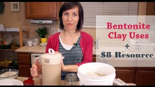 Bentonite Clay Uses amp 8 Resource [upl. by Litch]