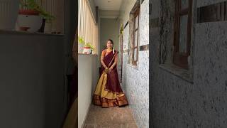 Minivlog341 🪔Diwali celebration in new home❤️Half saree for this festival🤩 diwali diml food [upl. by Velick79]