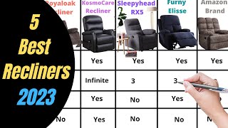 Top 5 Best Recliner Sofa in India 2023  Best Recliner Chair In India [upl. by Debi552]