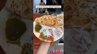 Lucknow Special Kebab Paratha Indian Street Food shortsfeed shorts streetfood trending paratha [upl. by Benildis]